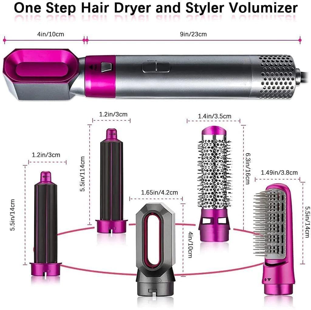 GlamVogue 5 in 1 Multifunctional Hair Styling Tool