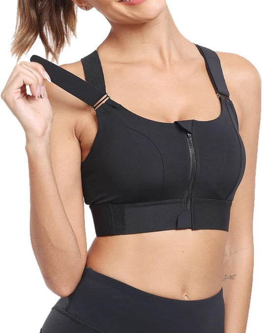 GlamVogue High Impact Sports Bra